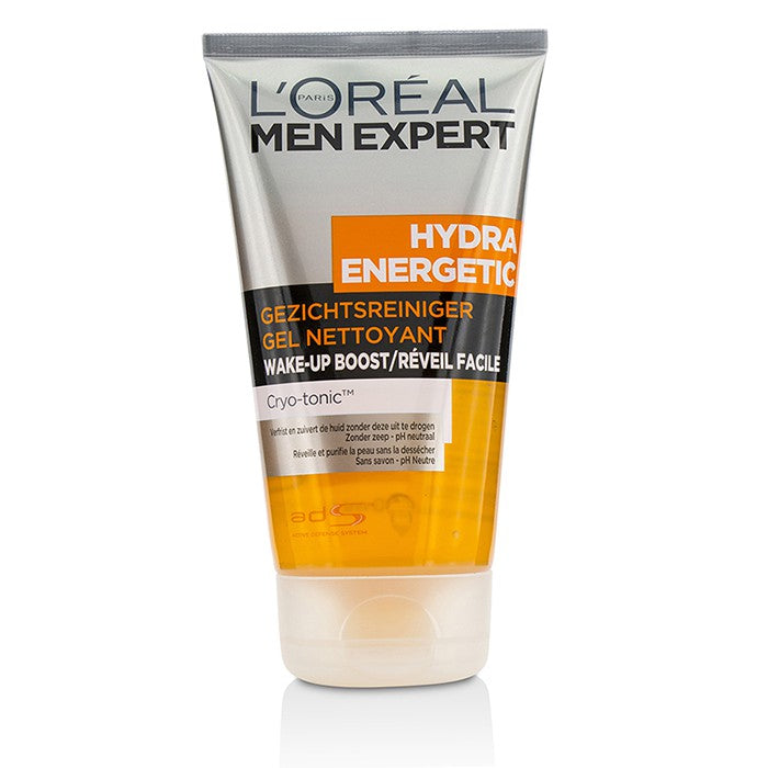 L'Oreal Men Expert Hydra Energetic Wake-Up Boost Cleansing Gel 150ml/5oz