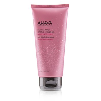 AHAVA Deadsea Water Mineral Shower Gel - Cactus & Pink Pepper Size: 200ml/6.8oz