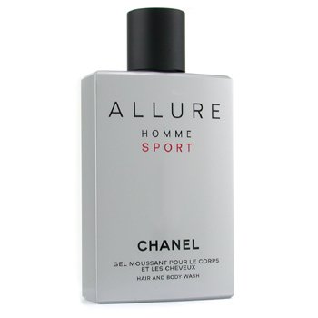 CHANEL Allure Homme Sport Hair & Body Wash (Made in USA) Size: 200ml/6.8oz