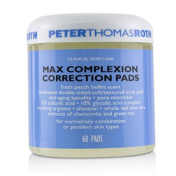 PETER THOMAS ROTH Max Complexion Correction Pads Size: 60pads