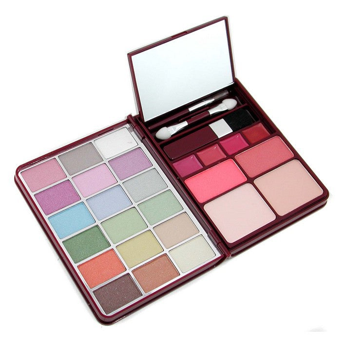 Cameleon MakeUp Kit G0139-1 : 18 Eyeshadow 2 Blusher 2 Pressed Powder 4 Lipgloss