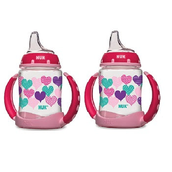 NUK Learner Cup 6+ Months Hearts 1 Cup 5 oz (150ml)