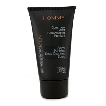 ACADEMIE Men Active Purifying Deep Cleansing Scrub Size: 75ml/2.5oz
