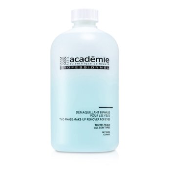 ACADEMIE Two Phase MakeUp Remover For Eyes (Salon Size) Size: 500ml/16.9oz