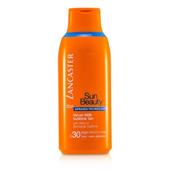 LANCASTER Sun Beauty Velvet Milk Sublime Tan SPF30 Size: 175ml/5.9oz