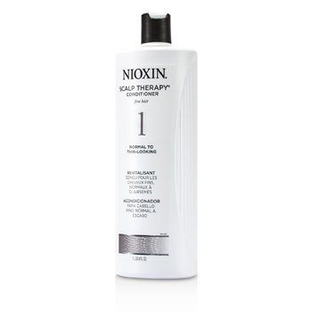 NIOXIN System 1 Scalp Therapy Conditioner For Fine Hair, Normal to Thin-Looking Hair Size: 1000ml/33.8oz