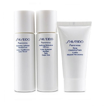 Shiseido Pureness Simple Start For Oil-Control Set