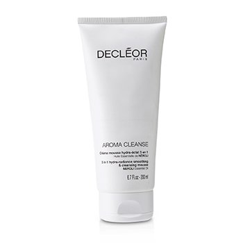 DECLEOR Aroma Cleanse 3 in 1 Hydra-Radiance Smoothing & Cleansing Mousse Size: 200ml/6.7oz