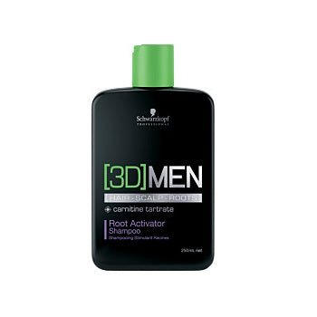 SCHWARZKOPF [3D]MEN Root Activator Shampoo 250ML