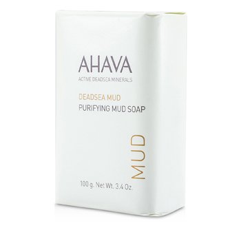 AHAVA Deadsea Mud Purifying Mud Soap Size: 100g/3.4oz