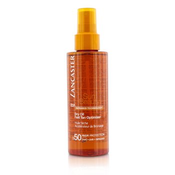 LANCASTER Sun Beauty Dry Oil Fast Tan Optimizer SPF50 Size: 150ml/5oz