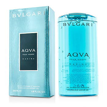 Bvlgari Aqva Pour Homme Marine Shampoo & Shower Gel 200ml/6.8oz