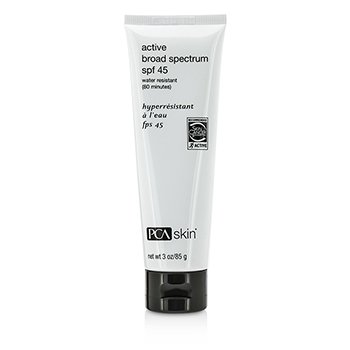 PCA SKIN Active Broad Spectrum With 80 Minutes Water Resistant SPF 45 Size: 85g/3oz