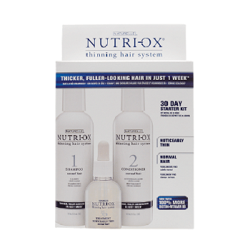 Nutri-ox Starter Kit for Noticably Thin to Normal Hair 3 Step