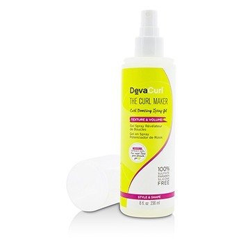 DEVACURL The Curl Maker (Curl Boosting Spray Gel - Texture & Volume) Size: 236ml/8oz