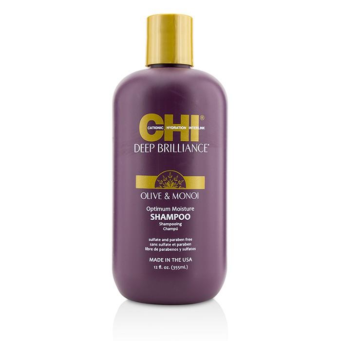 CHI Deep Brilliance Olive & Monoi Optimum Moisture Shampoo 355ML