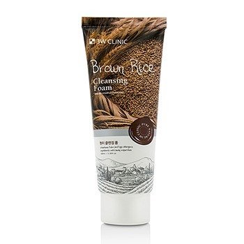 3W CLINIC Cleansing Foam - Brown Rice Size: 100ml/3.38oz