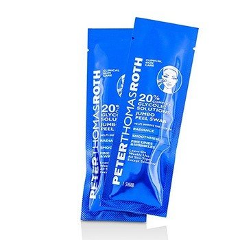 PETER THOMAS ROTH Glycolic Solutions 20% Complex Jumbo Peel Swab Size: 8swabs
