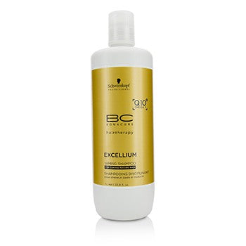SCHWARZKOPF BC Excellium Q10+ Omega 3 Taming Shampoo (For Coarse Mature Hair) 1000ML