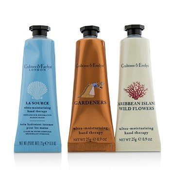 CRABTREE & EVELYN Bestsellers Hand Therapy Set Size: 3x25g/0.9oz