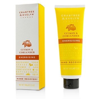 CRABTREE & EVELYN Citron & Coriander Energising Hand Recovery Size: 100g/3.5oz