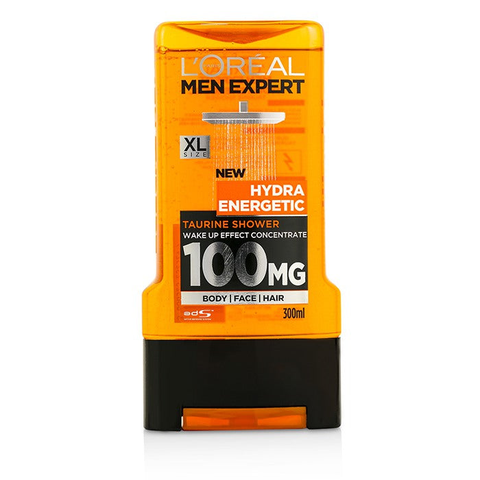 L'Oreal Men Expert Shower Gel Hydra Energetic (For Body, Face & Hair) 300ml