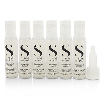 ALFAPARF Semi Di Lino Reconstruction Reparative Lotion (Damaged Hair) Size: 6x13ml/0.44oz