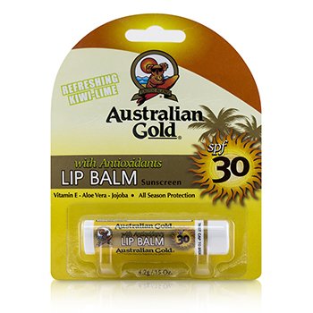 AUSTRALIAN GOLD Lip Balm Sunscreen SPF 30 Size: 2x4.2g