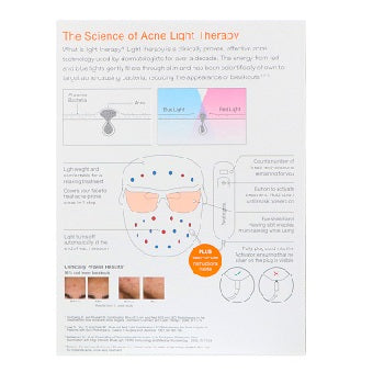 Neutrogena Light Therapy Acne Mask 1 Mask and 1 Activator with 30 Daily Treatment Sessions