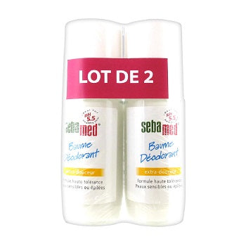SEBAMED Deodorant Balm Extra Softness 2x50ML