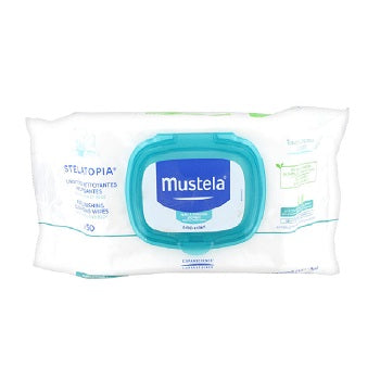 Mustela Stelatopia Replenishing Cleansing 6x50Wipes