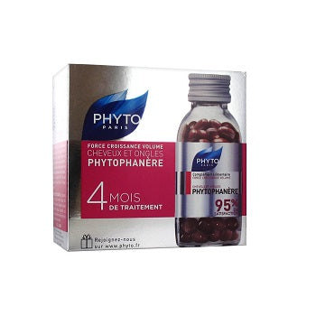 Phyto Phytophanère Hair and Nails 4 Months Treatment 240 Capsules