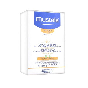 Mustela Gentle Soap with Cold Cream Nutri-Protective 5x150g (5pcs)