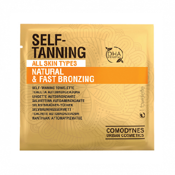 Comodynes Self-tanning Natural Uniform Color for All Skin Type 8 wipes
