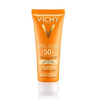 VICHY  Ideal Soleil face SPF50+ Anti-Dark Spot Tinted Sunscreen 50ML